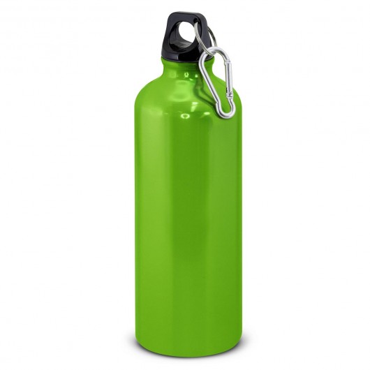 Bright Green 800mL Aluminium Bottles